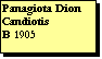 Text Box: Panagiota Dion Candiotis
B 1905
