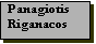 Text Box: Panagiotis Riganacos