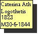 Text Box: Caterina Ath Logothetis
1823
M30-6-1844

